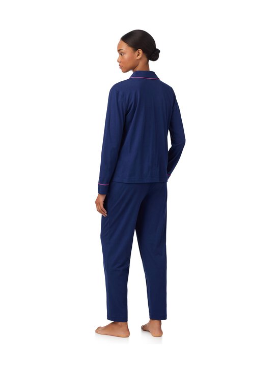 Lauren Ralph Lauren - Notch Collar -pyjama 2-osainen - 400 NAVY | Stockmann - photo 3