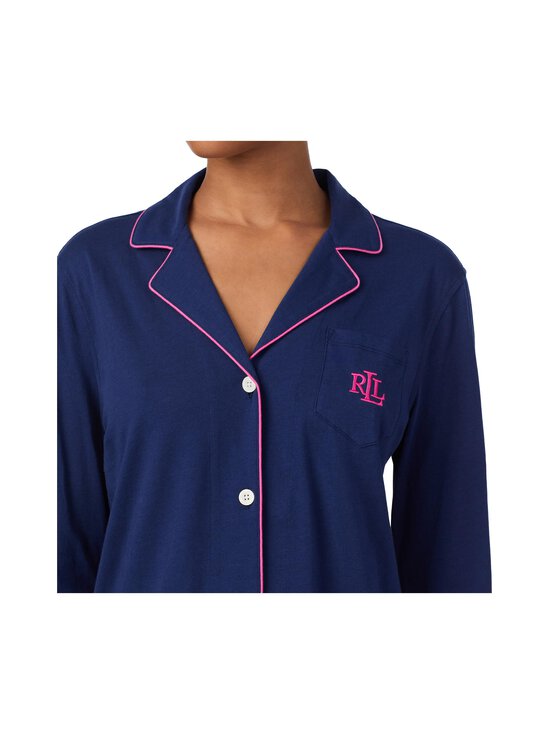 Lauren Ralph Lauren - Notch Collar -pyjama 2-osainen - 400 NAVY | Stockmann - photo 4