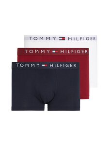 Tommy Hilfiger - Aluspüksid Trunk WB, 3 paari - 0SZ DES SKY/WHITE/ROUGE Tommy Hilfiger - Aluspüksid Trunk WB, 3 paari - 0SZ DES SKY/WHITE/ROUGE | Stockmann