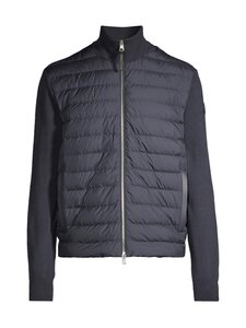 Moncler - Padded Zip-Up -neuletakki - 779 NAVY Moncler - Padded Zip-Up -neuletakki - 779 NAVY | Stockmann