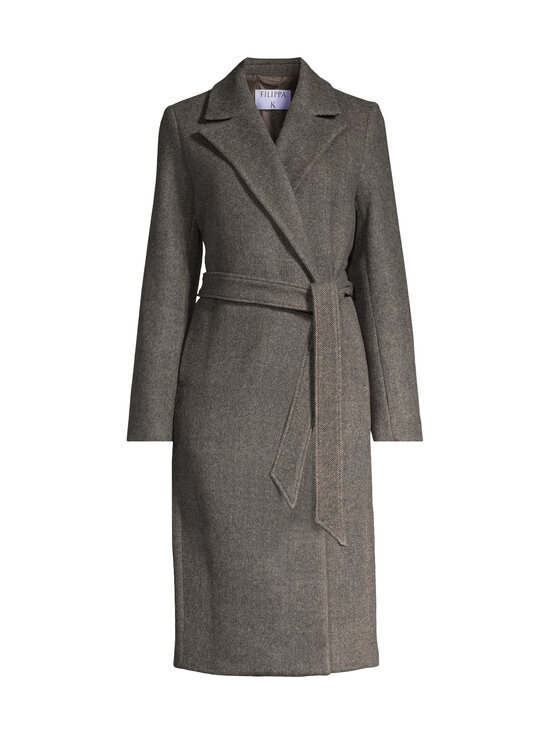 Filippa K - Charlotte Twill Belted -villakangastakki - DRIFTWOOD DRIFTWOOD | Stockmann - photo 1