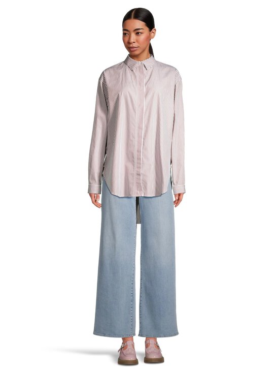 Rue de Tokyo - Pluus Shelby - BROWN STRIPE - photo 2 Rue de Tokyo - Pluus Shelby - BROWN STRIPE | Stockmann - photo 2