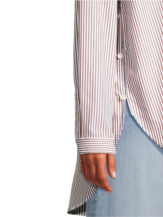 Rue de Tokyo - Pluus Shelby - BROWN STRIPE - photo 5 Rue de Tokyo - Pluus Shelby - BROWN STRIPE | Stockmann - photo 5