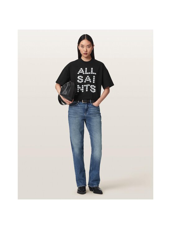 Allsaints - Neon Etta t-paita - BLACK | Stockmann - photo 5