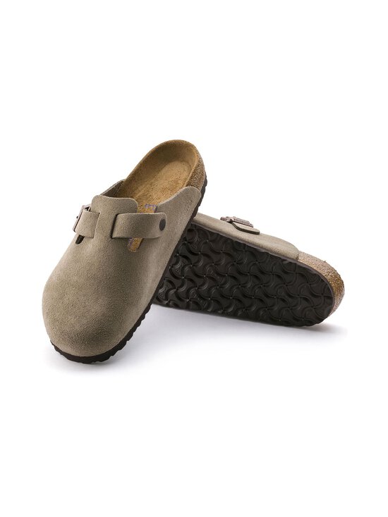 BIRKENSTOCK - Boston- mokkanahkaiset sandaalit - TAUPE | Stockmann - photo 3