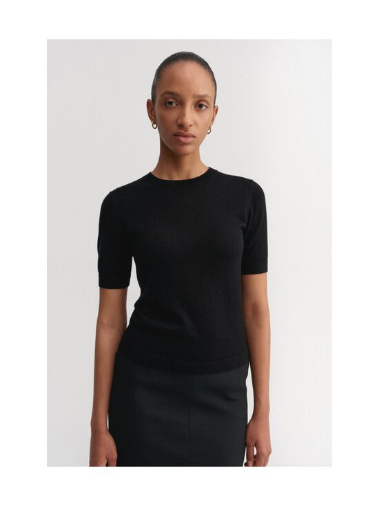 Almada Label - Kootud T-särk Paloma - BLACK | Stockmann - photo 3