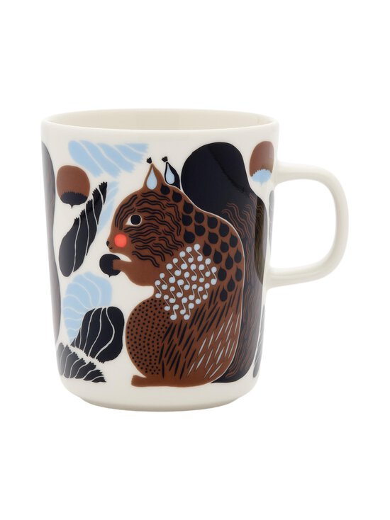 Marimekko - Kurre krūze 2,5 dl - WHITE, BROWN, BLACK, LT.BLUE | Stockmann - photo 1