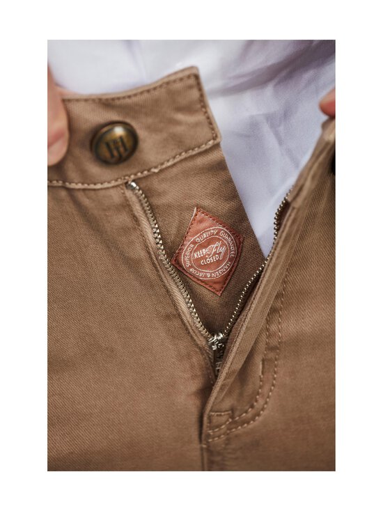 HANSEN&JACOB - Silk Touch Okado -viisitaskuhousut - BEIGE 17 | Stockmann - photo 4