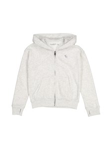 Abercrombie & Fitch - Essential Full Zip -huppari - GH3-ANF LIGHT GREY HEATHER | Stockmann