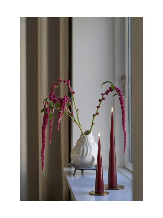 Ester & Erik - Candle Plate Small -kynttilänjalka 9 cm - MATT GOLD | Stockmann - photo 2