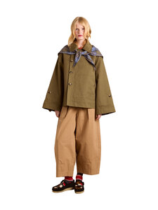 Damson Madder - Jerry Crop -kääntötakki - OLIVE | Stockmann