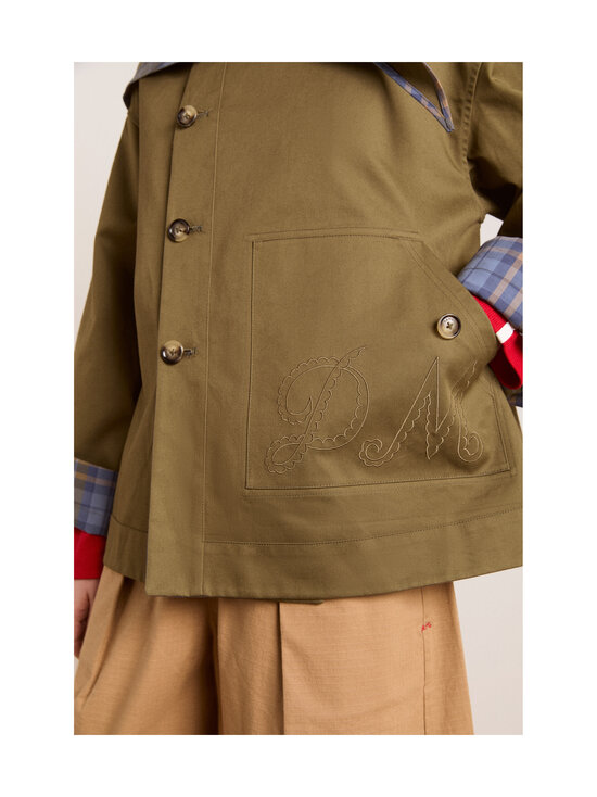Damson Madder - Jerry Crop -kääntötakki - OLIVE | Stockmann - photo 3