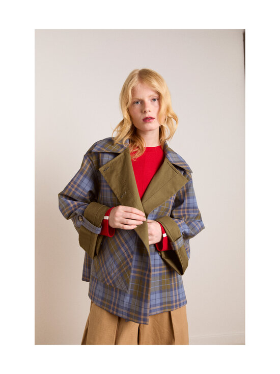 Damson Madder - Jerry Crop -kääntötakki - OLIVE | Stockmann - photo 8