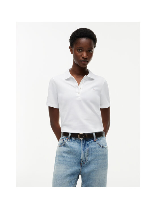 Tommy Hilfiger - Slim-pikeepaita - YCF TH OPTIC WHITE | Stockmann - photo 2