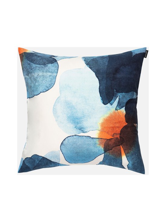 Marimekko - Valssi-tyynynpäällinen - 150 WHITE, DK.BLUE, ORANGE | Stockmann - photo 1