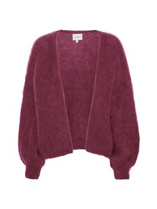 AMERICANDREAMS - Lee Short adīta mohēras jaka - BORDEAUX AMERICANDREAMS - Lee Short adīta mohēras jaka - BORDEAUX | Stockmann
