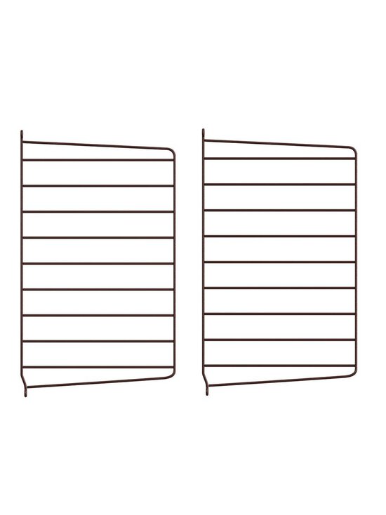 String - String System -seinäsivupaneelit tummanruskea 50 x 30 cm - BROWN | Stockmann - photo 1