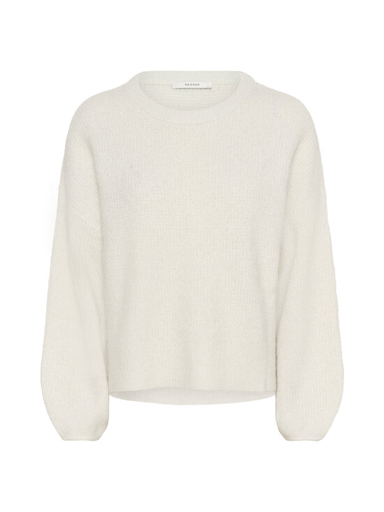 Gestuz - GZalpha shimmer adīts vilnas džemperis - 240 IVORY WITH LUREX | Stockmann - photo 1