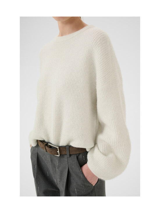 Gestuz - GZalpha shimmer adīts vilnas džemperis - 240 IVORY WITH LUREX | Stockmann - photo 3