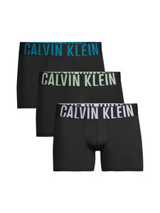 Calvin Klein Underwear - Bokseršorti 3-gab. - ZDJ BLACK BODIES W/ WHITE/TEAL BREEZE/F | Stockmann