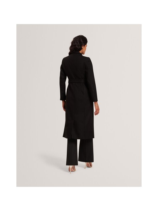 Ted Baker London - Rosell Belted Wrap -pitkä villakangastakki - BLACK - photo 4 Ted Baker London - Rosell Belted Wrap -pitkä villakangastakki - BLACK | Stockmann - photo 4
