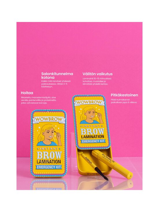 Wowbrow - Instant Lamination Kit -laminointisetti kulmille - NOCOL | Stockmann - photo 4
