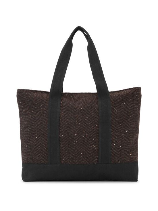 Les Deux - Herringbone Tote -laukku - 867 MOLÉ BROWN | Stockmann - photo 1