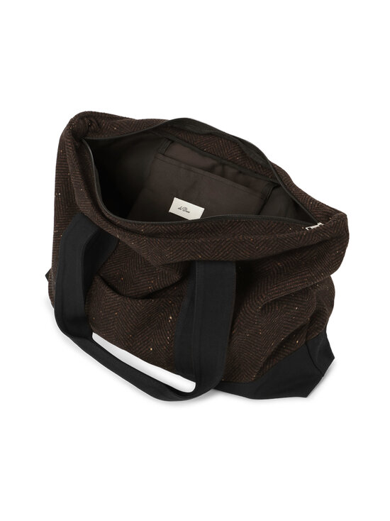 Les Deux - Herringbone Tote -laukku - 867 MOLÉ BROWN | Stockmann - photo 3
