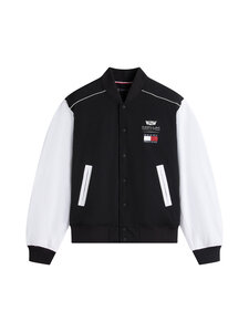 Tommy Hilfiger - TH x CF1 Script Varsity -takki - BDS BLACK / WHITE | Stockmann