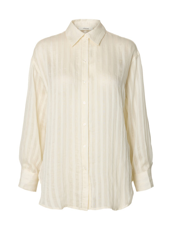 Selected - Särkpluus SlfToran Oversized - EGRET STRIPES:STRIPES | Stockmann - photo 1