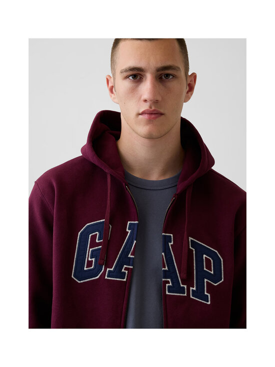 GAP - Lukuga pusa VintageSoft Arch Logo Zip - TUSCAN RED V3 | Stockmann - photo 4
