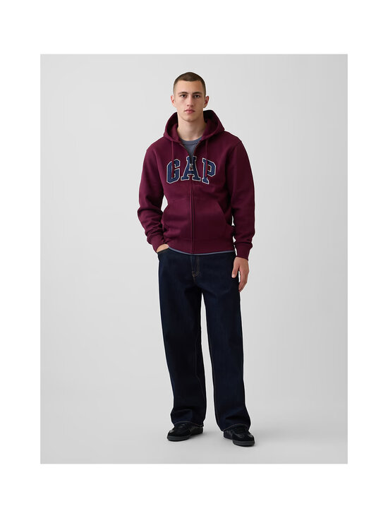 GAP - Lukuga pusa VintageSoft Arch Logo Zip - TUSCAN RED V3 | Stockmann - photo 5