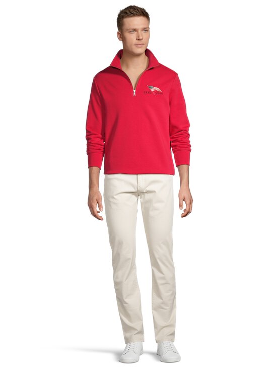 GANT - Graphic Half Zip džemperis - 630 RUBY RED | Stockmann - photo 2