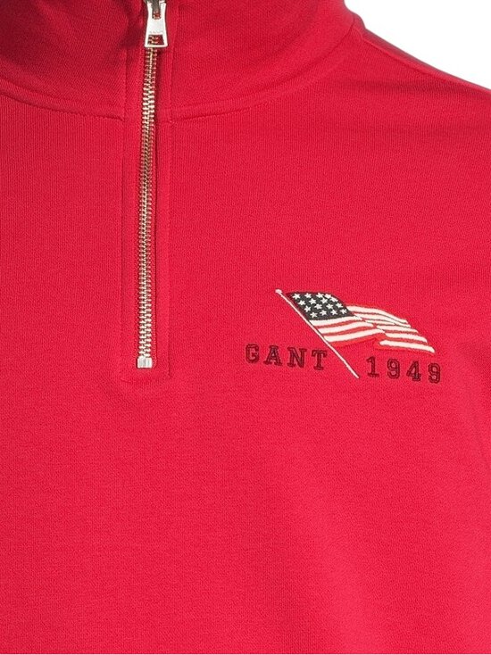 GANT - Graphic Half Zip džemperis - 630 RUBY RED | Stockmann - photo 4