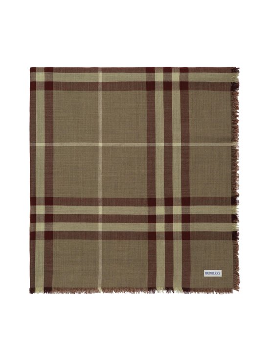Burberry - Medium Check - villa-silkkihuivi - C5726 VINEYARD RED CHECK | Stockmann - photo 1