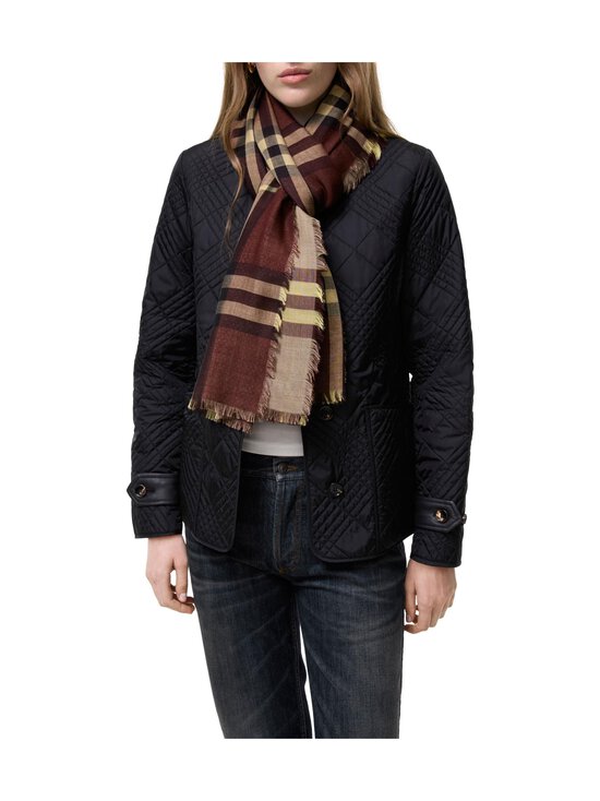 Burberry - Medium Check - villa-silkkihuivi - C5726 VINEYARD RED CHECK | Stockmann - photo 3