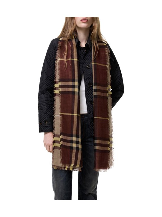 Burberry - Medium Check - villa-silkkihuivi - C5726 VINEYARD RED CHECK | Stockmann - photo 4