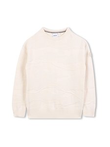 BOSS - Logo Badge -neulepaita - 21C SAND | Stockmann