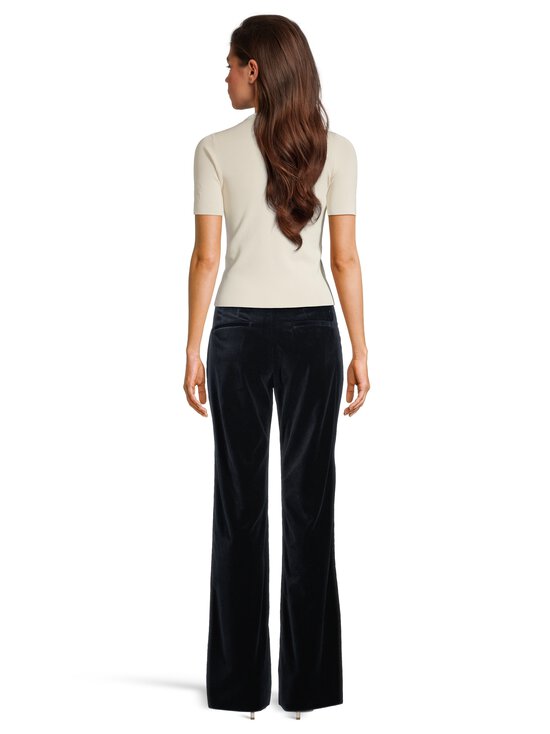 Marella - MlsRicamo Long -samettihousut - NAVY | Stockmann - photo 4