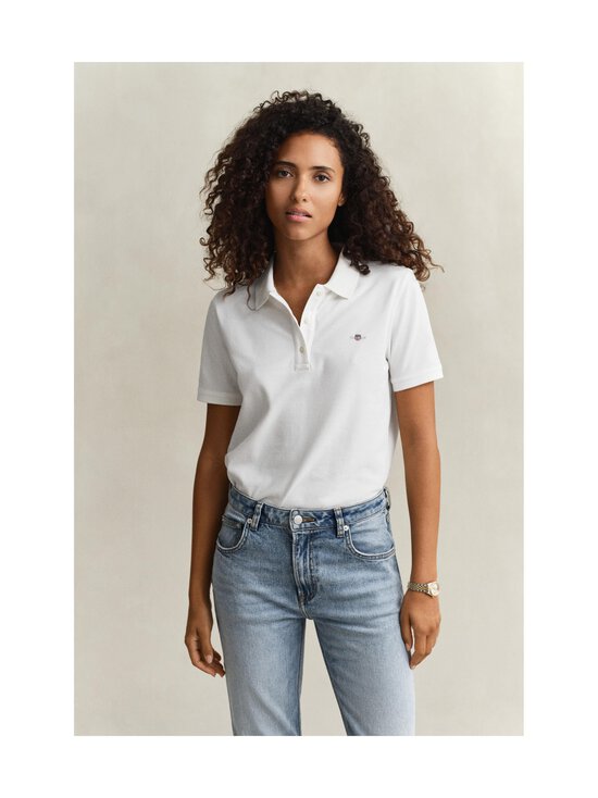 GANT - Reg Shield -pikeepaita - 110 WHITE | Stockmann - photo 2
