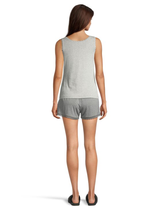A+more - Nadia Ribbed -toppi - GREY MELANGE - photo 3 A+more - Nadia Ribbed -toppi - GREY MELANGE | Stockmann - photo 3