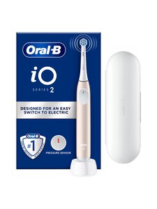 Oral-B - iO2-sähköhammasharja + matkakotelo - PINK Oral-B - iO2-sähköhammasharja + matkakotelo - PINK | Stockmann