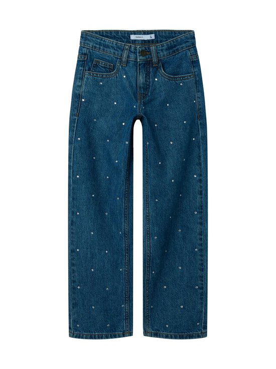 Name It - NkfRose džinsi ar strasu - DENIM BLUE - photo 1 Name It - NkfRose džinsi ar strasu - DENIM BLUE | Stockmann - photo 1