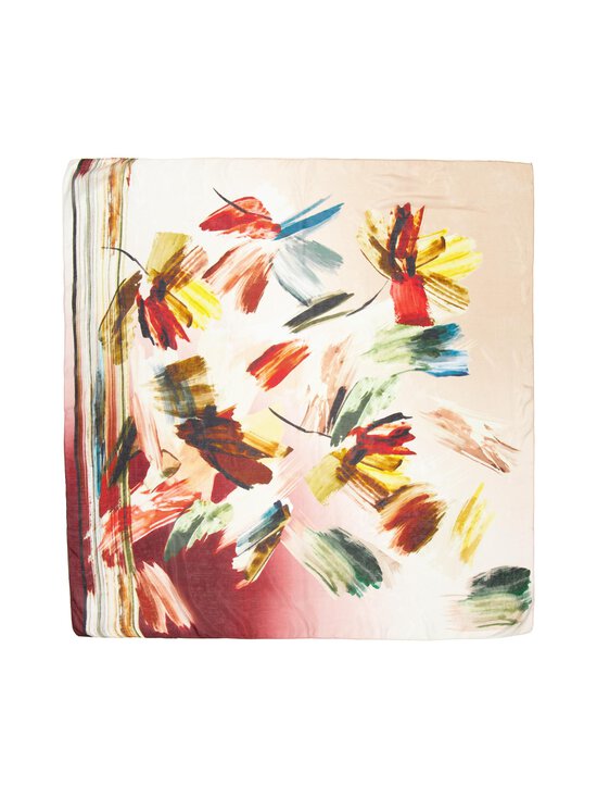 A+more - Assi zīda šalle 100 x 100 cm - WHITE/MULTICOLOR 1 | Stockmann - photo 2