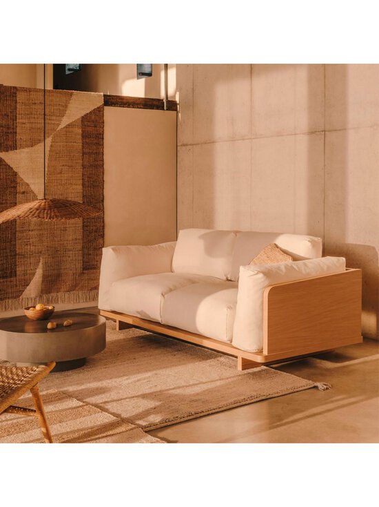 Kave Home - Oaq-sohva beige L 225 cm - BEIGE | Stockmann - photo 8