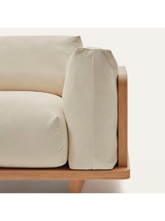 Kave Home - Oaq-sohva beige L 225 cm - BEIGE | Stockmann - photo 4
