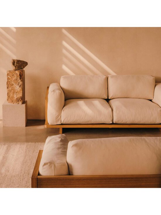 Kave Home - Oaq-sohva beige L 225 cm - BEIGE | Stockmann - photo 9