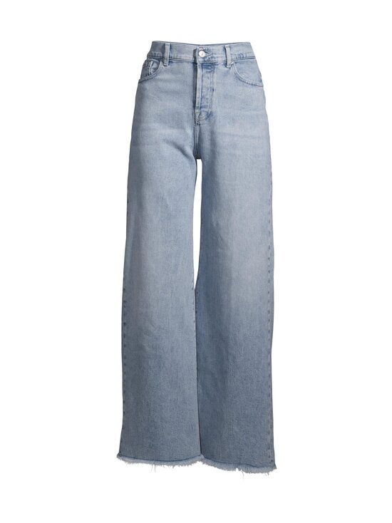 Zoey Looker Irregular Hem teksadega
