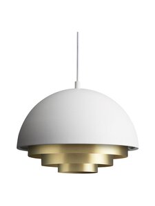 Warm Nordic - Milieu Mini Pendant -riippuvalaisin - WHITE/BRASS | Stockmann