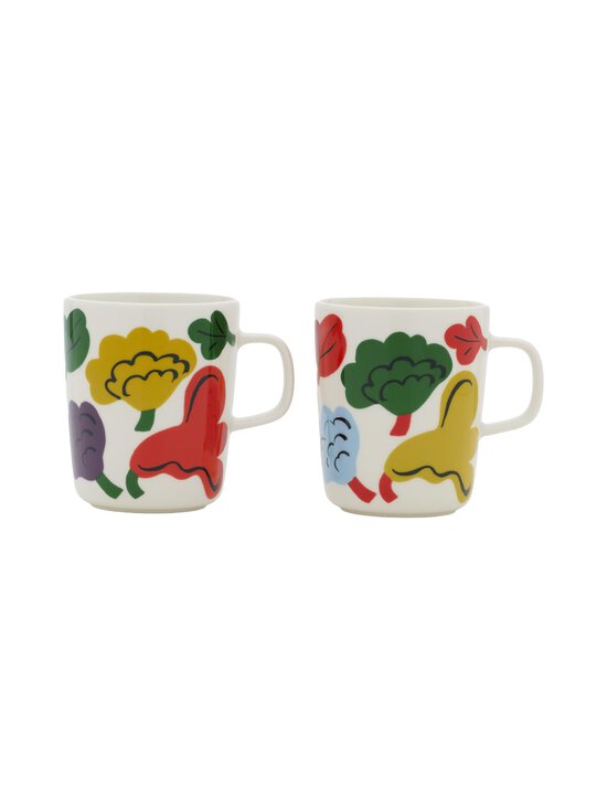 Marimekko - Kukasta kukkaan -muki 2 kpl - WHITE, MULTICOLOUR | Stockmann - photo 1